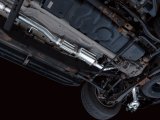 AWE Tuning 2021+ GMC Tahoe/Yukon 5.3L 0FG Side Exit Catback Exhaust - Diamond Black Tips thumbnail 9