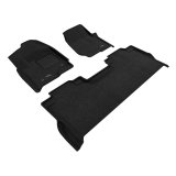 3D MAXpider 17-26 Ford F-250/F-350/F-450 Crew Cab Elegant Black Full Set thumbnail 1