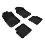 3D MAXpider 12-19 Fiat 500 Elegant Black Full Set thumbnail 1