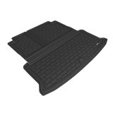 3D MAXpider 24-26 Toyota Grand Highlander Kagu Black Integrated Seatback Cargo Liner thumbnail 1