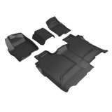 3D MAXpider 19-26 Chevrolet Silverado 1500HD/2500HD/3500HD Kagu Black Full Set thumbnail 1