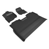 3D MAXpider 17-26 Ford F-250/F-350/F-450 Supercab Crewcab Kagu Black Full Set thumbnail 1