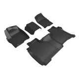 3D MAXpider 19-26 GMC Sierra 1500 Double Cab Kagu Black Full Set thumbnail 1