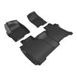 3D MAXpider 25-26 Chevrolet Silverado Kagu Black Full Set thumbnail 1