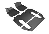 3D MAXpider 16-21 Tesla Model X Kagu Black Full Set thumbnail 1