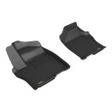 3D MAXpider 19-26 Chevrolet Silverado (Vinyl Floor w/ Front Bucket) Kagu Black R1 thumbnail 1