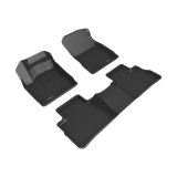 3D MAXpider 23-26 Nissan Rogue Kagu Black Full Set thumbnail 1