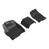 3D MAXpider 19-26 GMC Sierra 2500/3500 Double Cab Kagu Black R1 thumbnail 1