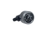 NAMZ HD Twin Cam/M8 NOS Blk Oil Pressure Gauge Kt Blk Face/Liquid Filled/Billet Aluminum Cup/Blk thumbnail 2