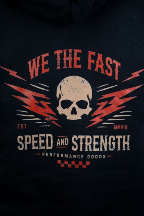 Speed and Strength We the Fast Hoody Black - XL thumbnail 3