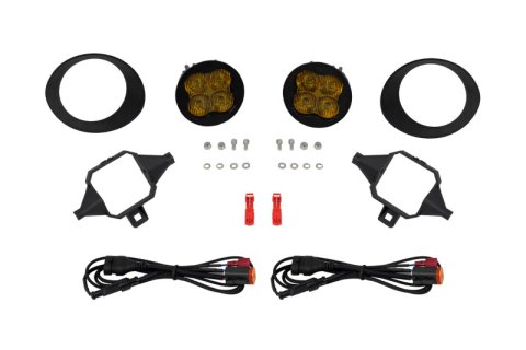 Diode Dynamics 00-07 Toyota Tundra/Sequoia SS3 Pro Type TS Kit - ABL Yellow SAE Fog