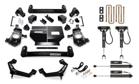 Cognito 2020+ GM 2500/3500 2WD/4WD 4in Performance Lift Kit w/ Cognito 2.0 RR Shocks & SM Series UCA thumbnail 1