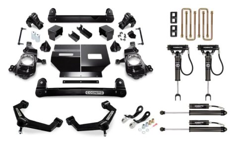 Cognito 2020+ GM 2500/3500 2WD/4WD 4in Performance Lift Kit w/ Cognito 2.0 RR Shocks & SM Series UCA thumbnail 2