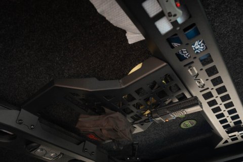 DV8 07-18 Jeep Wrangler JK Overhead Molle Panel thumbnail 3