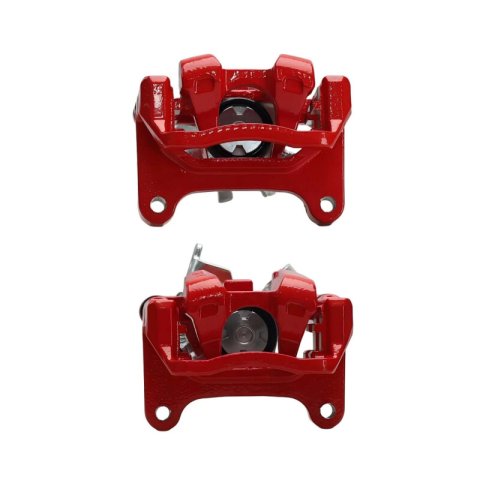 Power Stop 16-24 Chevrolet Malibu Rear Red Caliper w/Bracket (Pair)