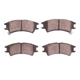 R1 98-10 Westward Industries Go-4 Front Semi Met Brake Pads thumbnail 1
