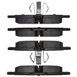 R1 09-15 Mercedes-Benz Glk280 Rear Semi Met Brake Pads thumbnail 2