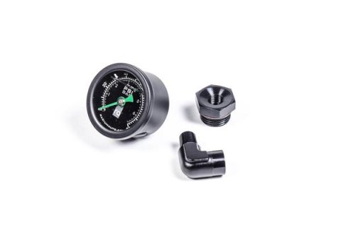 Radium Engineering 08-17 Subaru WRX STI Fuel Pressure Gauge w/ 8AN ORB Adapter thumbnail 1