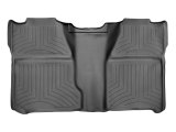 WeatherTech 07-13 Chevrolet Silverado Crew Cab Rear FloorLiner - Black thumbnail 4