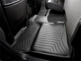 WeatherTech 07-13 Chevrolet Silverado Crew Cab Rear FloorLiner - Black thumbnail 5