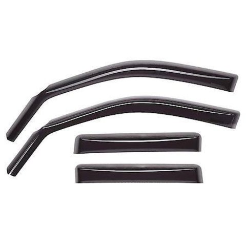 WeatherTech 99-07 Ford F250 Super Duty Crew Front and Rear Side Window Deflectors - Dark Smoke thumbnail 5