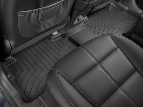 WeatherTech 2020+ Kia Telluride Rear FloorLiner HP - Black thumbnail 2