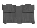 WeatherTech 07-13 Chevrolet Silverado Crew Cab Rear FloorLiner HP - Black thumbnail 1