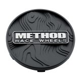 Method Race Wheels Wheel Center Caps CP-TOPO64S-B Topo Cap thumbnail 1