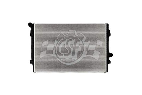 CSF Radiators 3922 Radiator, Aluminum/Plastic, Natural, Crossflow, Upper Driver Side Inlet, Lower Passenger Side Outlet, Turbocharged, Volkswagen, Each thumbnail 2
