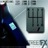 Hyundai N GearShift H-Pattern - 5 Speed - R Bottom Right thumbnail 1