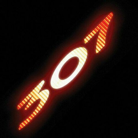 307 Pug Hatch Glowing Brakelight Overlay Decal Sticker thumbnail 1