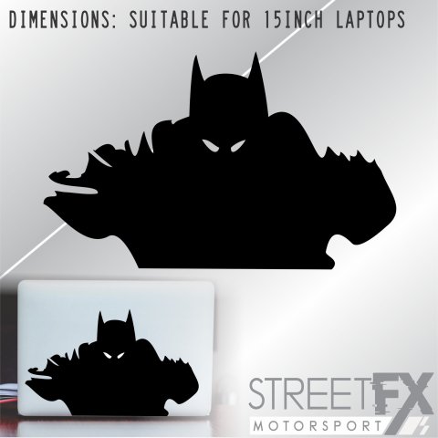 Dark Knight Batman Sticker Decal stencil laptop computer hero bat gotham thumbnail 1