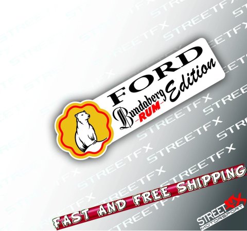 Ford Rum Edition Sticker thumbnail 2