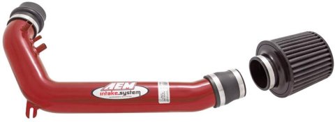 AEM 92-94 Nissan 240SX Red Short Ram Intake thumbnail 1