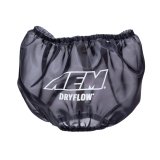 AEM Air Filter Wrap Black 7.5in Length x 5in Width x 5in Height thumbnail 1