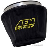 AEM Air Filter Wrap Black 7.5in Length x 5in Width x 5in Height thumbnail 2
