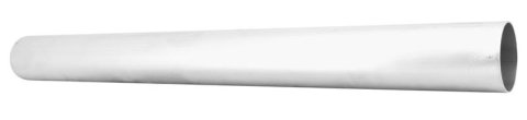AEM 3.5in Diameter Aluminum 36in Straight Pipe Tube thumbnail 1